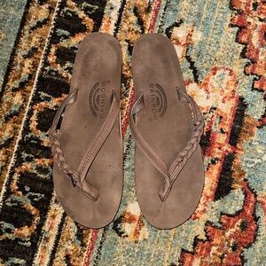 Rainbow Sandals -Size 8